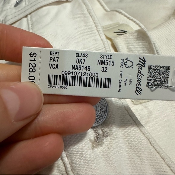 Madewell The '90s Straight Jean vintage canvas - Picture 7 of 8